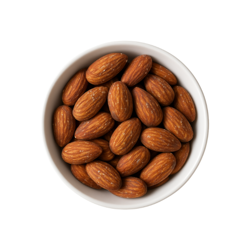 لوز محمص سادة