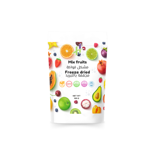 مشكل فواكة مجففة بالتبريد