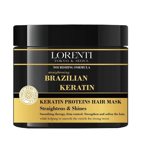 Brazilian keratin hair mask from Lorenti for smoot...
