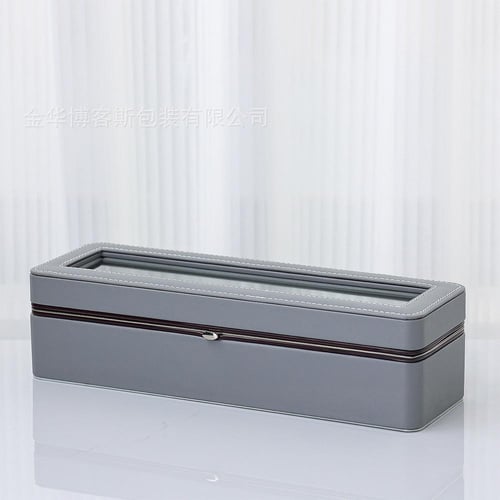 منظم ساعات رمادي 6 خانات – أناقة وتنظيم في مكان وا...