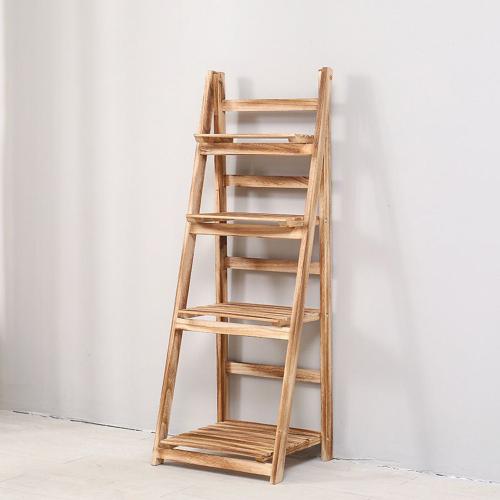 رف خشبي 4 أدوار - حل التخزين الأمثل للمساحات الصغي...