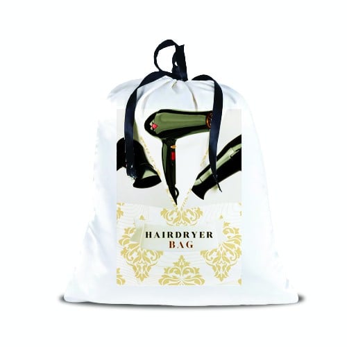 كيس ستان لحفظ الاستشوار وأجهزة الشعر بتصميم مطبوع