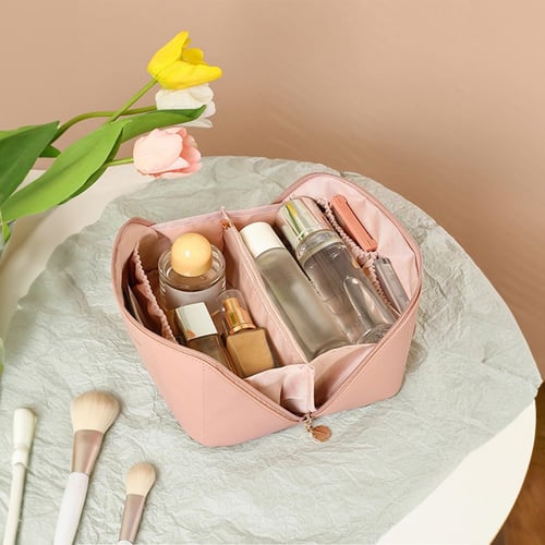 شنطة مستحضرات التجميل للسفر | حقيبة مكياج محمولة |...