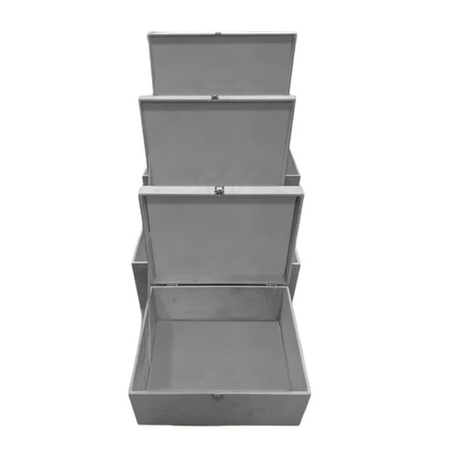 طقم صناديق دبش العروسة رمادي – حل تخزيني أنيق لكل...