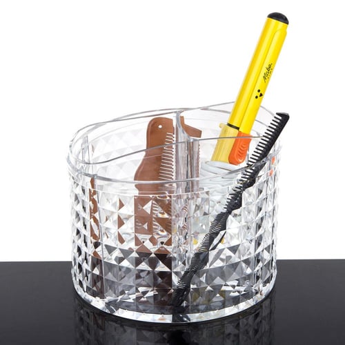 ستاند منظم أدوات وفرش المكياج وأدوات تصفيف الشعر د...