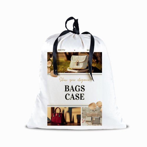 كيس ستان لحفظ الشنط بتصميم مطبوع