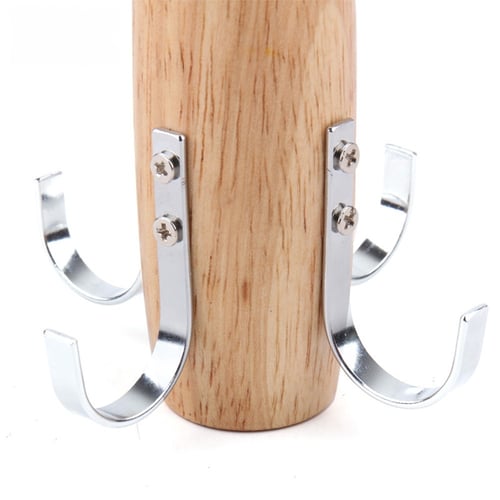 شماعة للأوشحة والكرافات بـ 5 خطافات معدنية