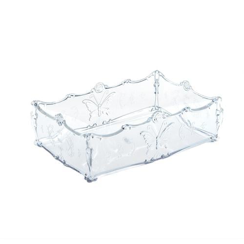 ستاند مزخرف لأدوات المكياج والإكسسوارات مستطيل الش...