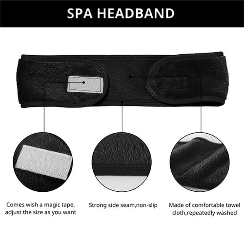 مجموعة من 4 قطع مناشف إزالة المكياج للوجه - لون اس...