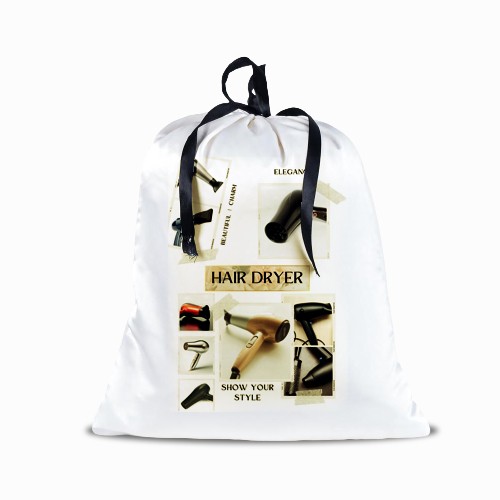 كيس ستان لحفظ الاستشوار وأجهزة الشعر بتصميم مطبوع