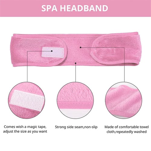 مجموعة من 4 قطع مناشف إزالة المكياج للوجه - لون سي...