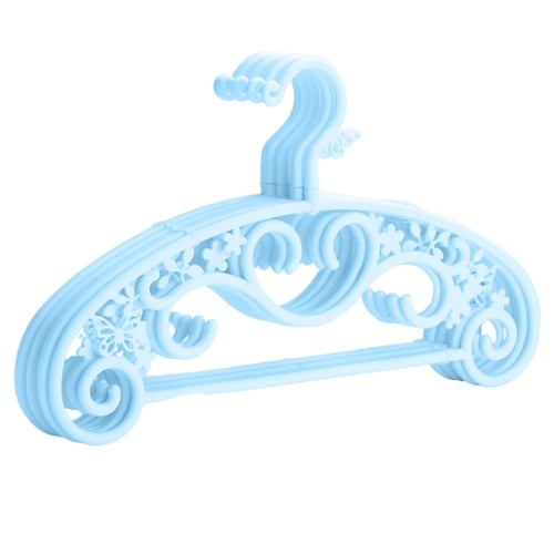 علاقة ملابس بلاستيكية مزينة