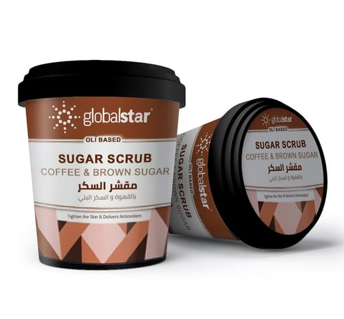 جلوبال ستار | اقوى مقشر للوجه | بالقهوة والسكر الب...