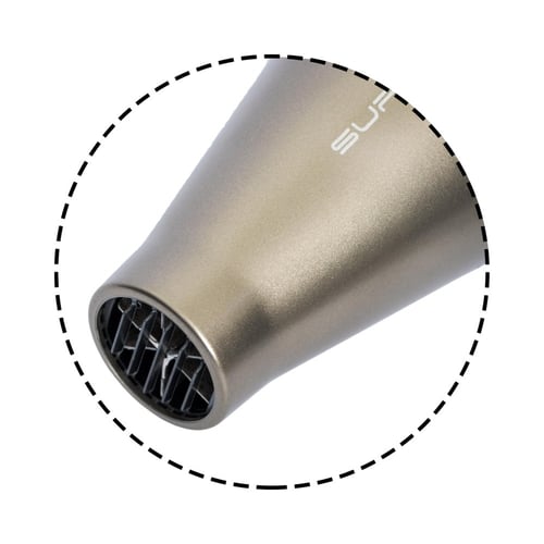 سوبيريور مجفف شعر من تيكنو دراي (لون فضي)