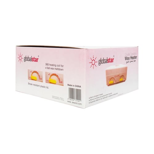 جلوبال ستار جهاز تسخين واذابة الشمع حوضين GS - 102...