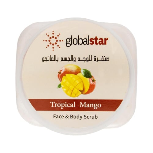 جلوبال ستار صنفرة تقشير الوجه والجسم بالمانجو 500...