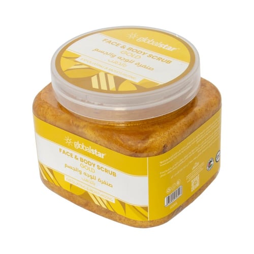 جلوبال ستار | افضل مقشر للوجه​ والجسم | بالذهب | 5...