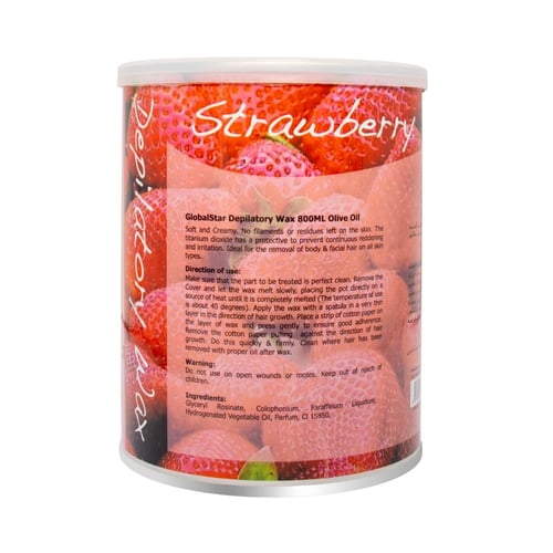 جلوبال ستار شمع علبة فراولة 800مل