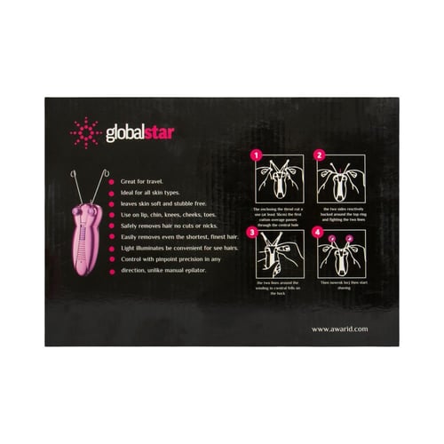 TV-1025 بيوتي ستار جهاز ازالة الشعر بالخيط