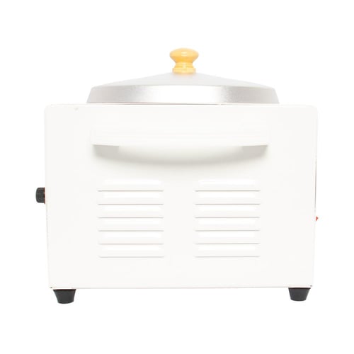 جلوبال ستار جهاز تسخين شمع حوضين حديد ابيض BM1202D