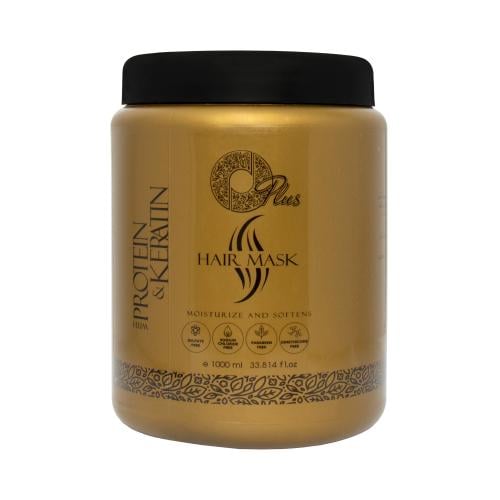 اوبلس ماسك وحمام زيت شعر بالزيوت الطبيعية | 1000 م...