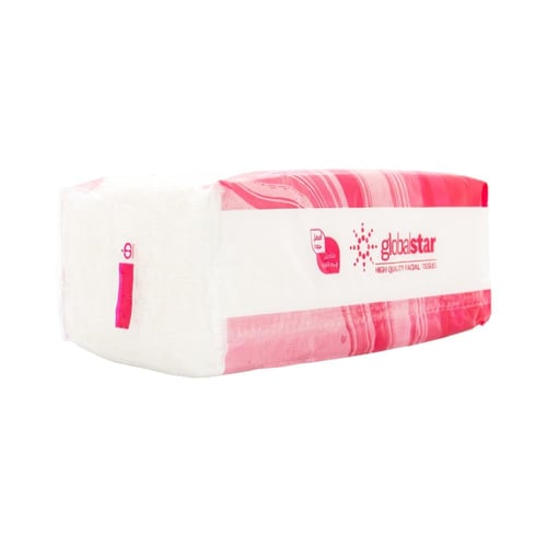 جلوبال ستار مناديل احمر 150حبة شد 5 علب