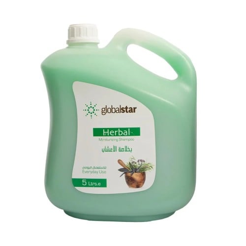جلوبال ستار | شامبو طبيعي بالأعشاب | 5 لتر