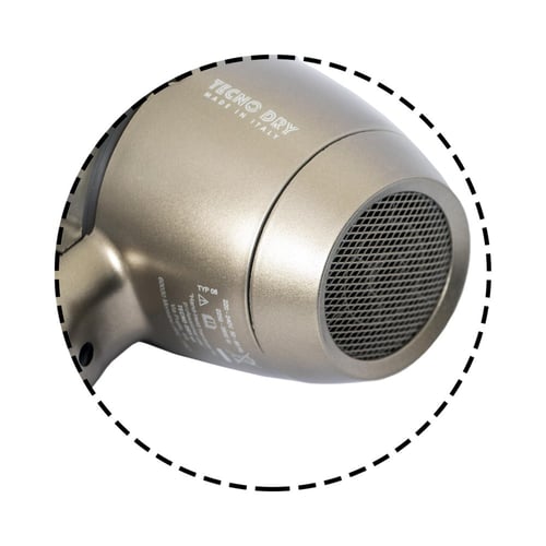 سوبيريور مجفف شعر من تيكنو دراي (لون فضي)