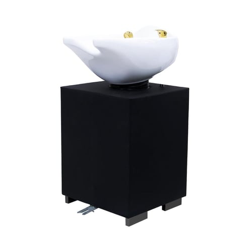 كرسي مع مغسلة 3*1 اسود OC8249