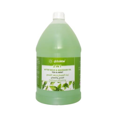 جلوبال ستار زيت بعد الشمع والمساج بالشاي والنعناع...