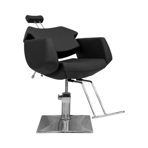 كرسي تجميل متعدد الاستخدامات لون أسود من جلوبال ست...