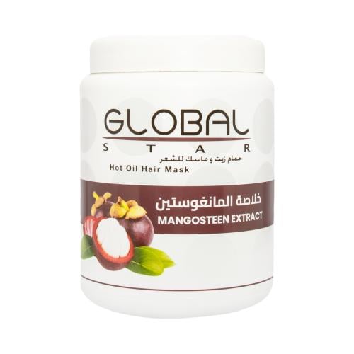 جلوبال ستار ماسك وحمام زيت شعر المانغوستين 1 L