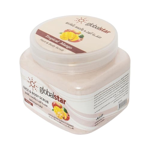 جلوبال ستار صنفرة تقشير الوجه والجسم بالمانجو 500...