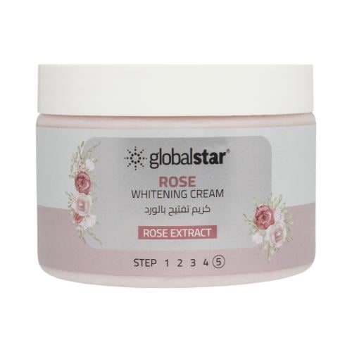 كريم تفتيح البشرة بالورد من جلوبال ستار (5) - 300م...