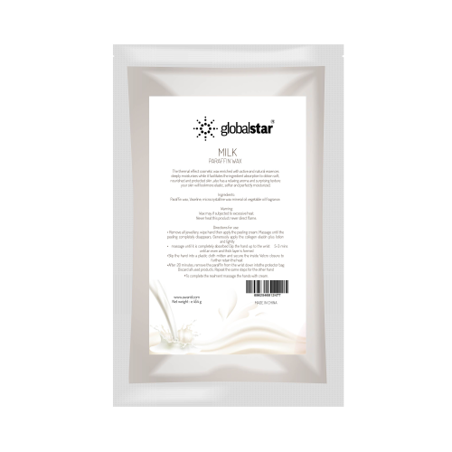 جلوبال ستار شمع البرافين حليب - 450 ML