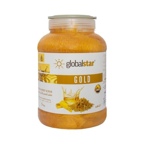 جلوبال ستار صنفرة الاقدام و الجسم بالذهب 5 لتر