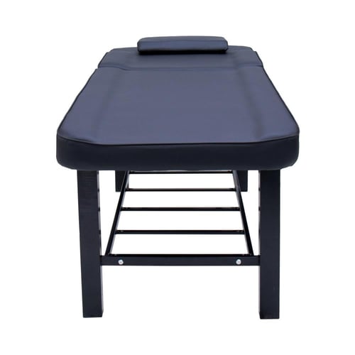 سرير مساج حديد نصف رف اسود BS-2263