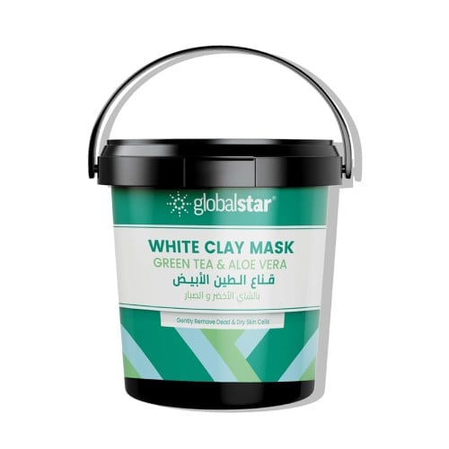 جلوبال ستار قناع طيني بالشاي والصبار 600 مل