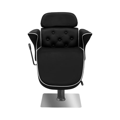 كرسي تجميل متعدد الاستخدامات ابيض واسود BX-3078