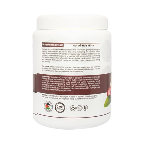 جلوبال ستار ماسك وحمام زيت شعر المانغوستين 1 L