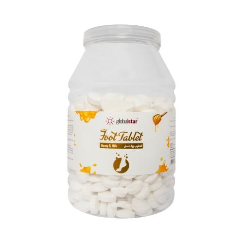 جلوبال ستار اقراص فوارة حليب وعسل 415 حبة