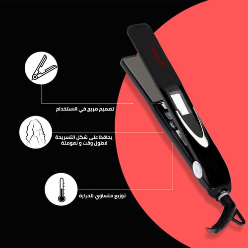 سيراميك نحيف لتمليس الشعر من جي جراح 1010