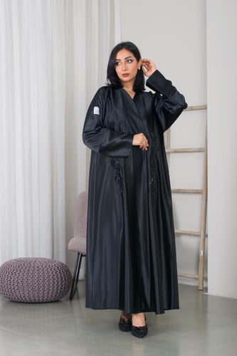 عباية AE8 | عباية تفته اسود