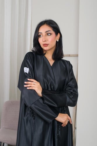 عباية AE8 | عباية تفته اسود