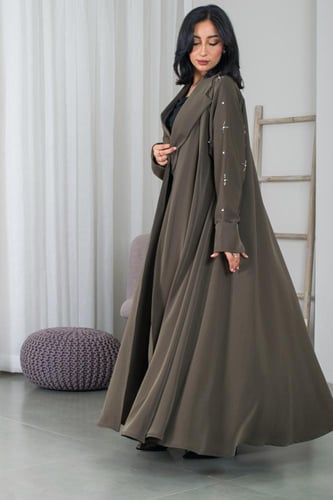 عبايه AE21 | عباية ملونة فخمة