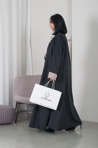 عبايه AE16 | عباية بليزر نص كلوش