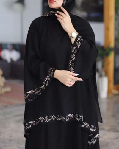 عباية تطريز انيقة