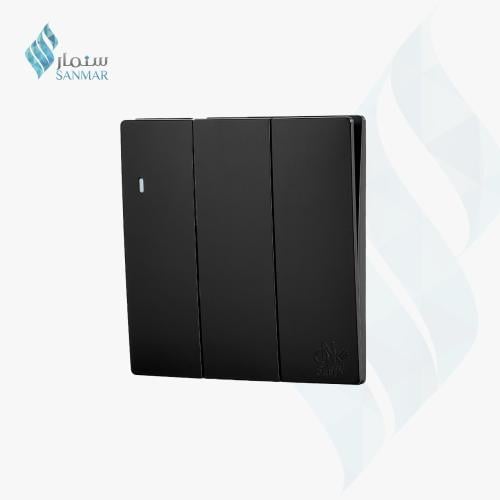 مفتاح ثلاثي اسود بيانو 7x7