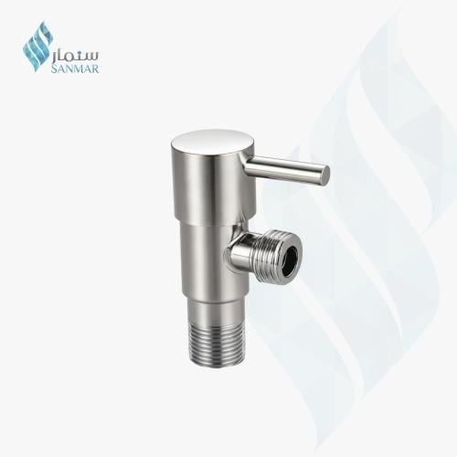 محبس زاوية 1/2 بوصة كروم مطفي ايطالي ITALOMIX