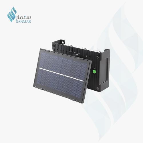 كشاف بوابة خارجي تعمل بالطاقة الشمسية مع حساس ضوء...